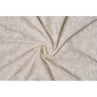 Béžová záclona 140x260 cm Baroque - Mendola Fabrics