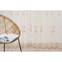Béžová záclona 300x245 cm Edith – Mendola Fabrics