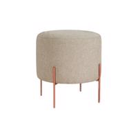Béžový taburet Copper – Balcab Home