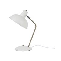 Biela stolová lampa Leitmotiv Hood