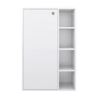 Biela vysoká/závesná kúpeľňová skrinka 66x100 cm Color Bath – Tom Tailor
