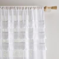 Biela záclona 183x140 cm Izmir Tassel - Pineapple Elephant