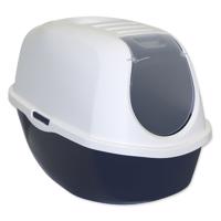 Bielo-modrý mačací záchod 53x39 cm Magic Cat – Plaček Pet Products