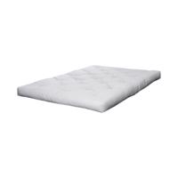 Biely mäkký futónový matrac 200x200 cm Triple latex – Karup Design
