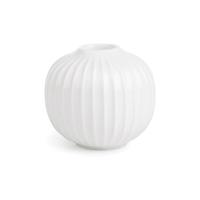 Biely porcelánový svietnik Kähler Design Hammershoi, ⌀ 7,5 cm