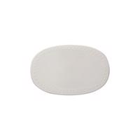 Biely porcelánový tanier Villeroy & Boch Like It's my moment, 30 x 20 cm