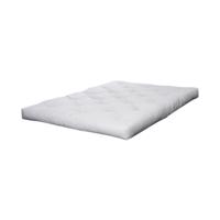 Biely stredne tvrdý futónový matrac 160x200 cm Coco Natural – Karup Design