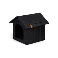 Čierna búdka pre psa 60x60 cm Home XXL – Rexproduct