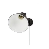 Čierne kovové nástenné svietidlo Espera - Candellux Lighting