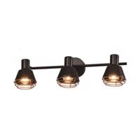 Čierne kovové nástenné svietidlo Neria - Candellux Lighting