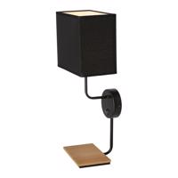 Čierne nástenné svietidlo Keto - Candellux Lighting
