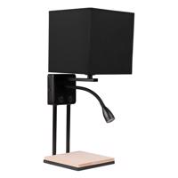 Čierne nástenné svietidlo Theo - Candellux Lighting
