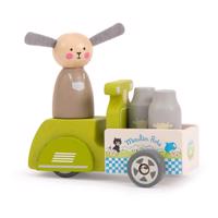 Drevená hračka Milk Delivery – Moulin Roty