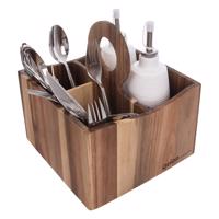 Drevený stojan na kuchynské náčinie Wooden - Orion