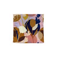 Farebná šatka Madre Selva Flowers, 55 × 55 cm