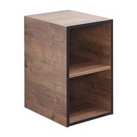 Hnedá nízka kúpeľňová skrinka v dekore duba 30x51 cm Set 374 - Pelipal