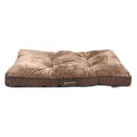 Hnedý plyšový matrac pre psa 70x100 cm Scruffs Chester L – Plaček Pet Products