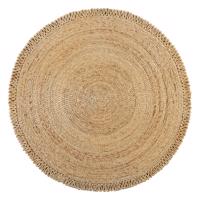 Jutový okrúhly koberec v prírodnej farbe ø 150 cm Eta - Flair Rugs