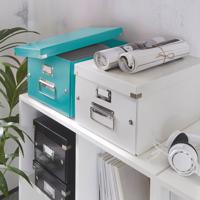 Kartónový úložný box s vekom Click&Store – Leitz