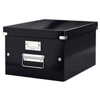 Kartónový úložný box s vekom Click&Store – Leitz