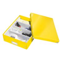 Kartónový úložný box s vekom Click&Store – Leitz