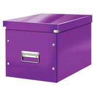 Kartónový úložný box s vekom Click&Store – Leitz