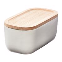 Keramický úložný box s vekom Eco Office - iDesign