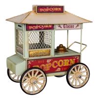 Kovová drobná dekorácia Popcorn Cart - Antic Line