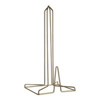 Kovový držiak na kuchynské utierky v zlatej farbe ø 15 cm Vertex – Premier Housewares