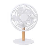 Krémovobiela stolová lampa s ventilátorom na diaľkové ovládanie (výška 26 cm) Beyond - Gingko