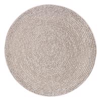 Krémovobiely okrúhly koberec ø 120 cm Desert – Hanse Home