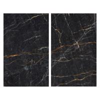 Kryty na sporák z tvrdeného skla v súprave 2 ks 52x30 cm Marble - Allstar