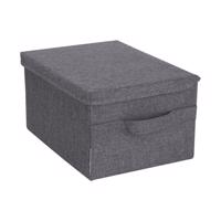 Látkový úložný box s vekom – Bigso Box of Sweden