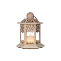LED lampáš v prírodnej farbe (výška 20 cm) Lace – Star Trading