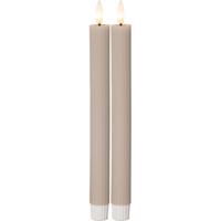 LED sviečky v súprave 2 ks (výška  25 cm) Flamme Stripe – Star Trading