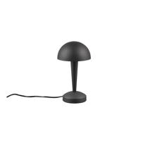 Matne čierna stolová lampa (výška  26 cm) Canaria – Trio
