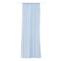 Modrá záclona 140x245 cm Voile - Mendola Fabrics
