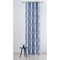 Modro-sivý záves 140x260 cm Carra - Mendola Fabrics