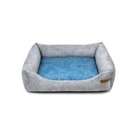 Modro-svetlosivý pelech pre psa 85x105 cm SoftBED Eco XL – Rexproduct