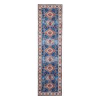 Modrý koberec behúň 225x60 cm Topaz - Think Rugs