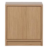 Modulárna skrinka v dekore duba v prírodnej farbe 40x44 cm Modulair – vtwonen