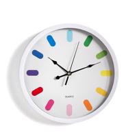 Nástenné hodiny ø 30 cm Rainbow – Tomasucci