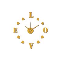 Nástenné nalepovacie hodiny Mauro Ferretti Love, ⌀ 60 cm