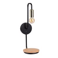 Nástenné svietidlo v čierno-zlatej farbe Bipi - Candellux Lighting