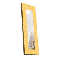 Nástenné zrkadlo s dreveným rámom 40x120 cm – Wallity