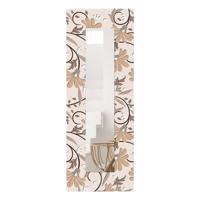 Nástenné zrkadlo s dreveným rámom 40x120 cm – Wallity