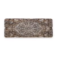 Nástenný vešiak z borovicového dreva Tierra Bella Mandala, 50 x 20 cm