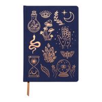 Nedatovaný diár 200 stránok formát A4 Mystic Icons – DesignWorks Ink