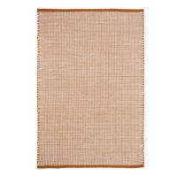 Oranžový koberec s podielom vlny 170x110 cm Bergen - Nattiot