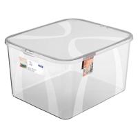 Plastový úložný box s vekom 25 l Lona - Rotho